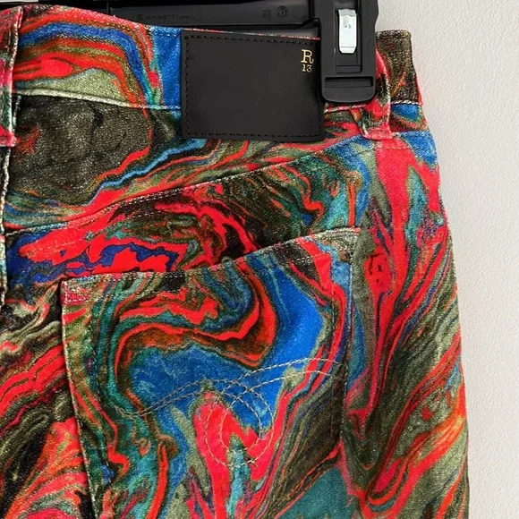 R 13 Velvet Jeans - Picture 3 of 6